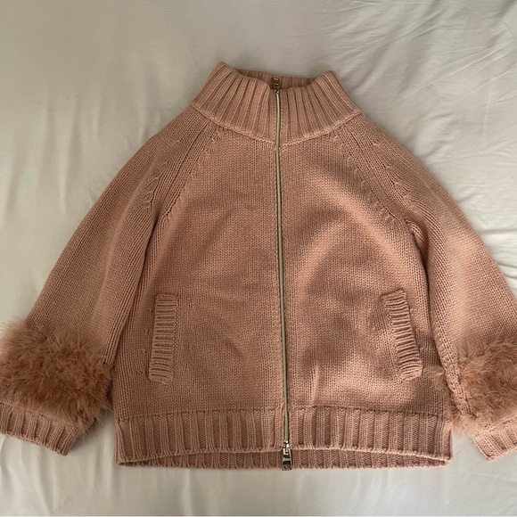 HERNO Strina Pink Embellished Alpaca-Blend Jacket - Picture 8 of 16